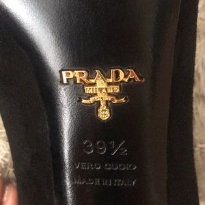 Black Prada Heels
